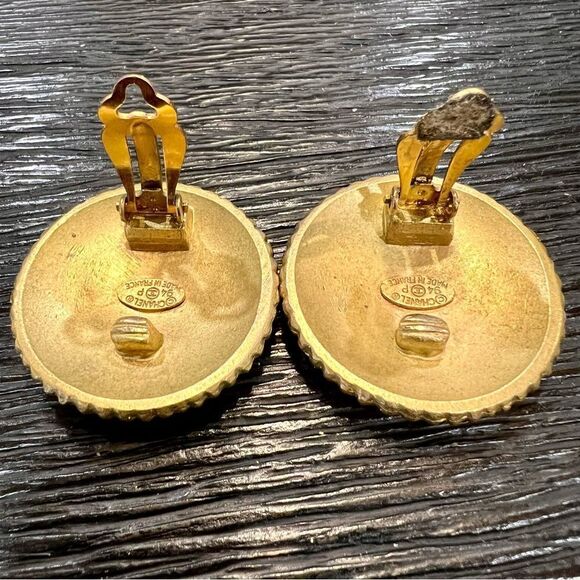 Chanel Authentic Earring’s Beaded Boarder COCO Chanel - Picture 8 of 8